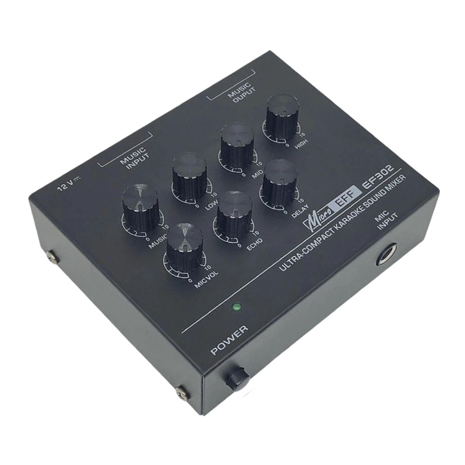 Console de mixagem de efeitos de microfone, mixer de áudio digital, profissional, estéreo