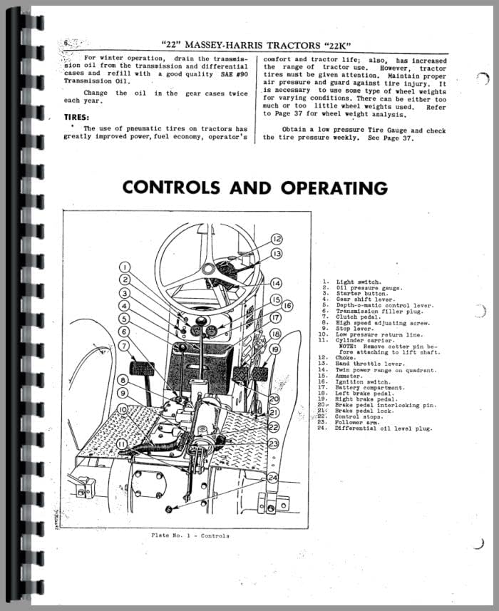 Miniatura 4 de Jensales Manual de servicio (reparación) compatible con Massey Harris 22 Tractor