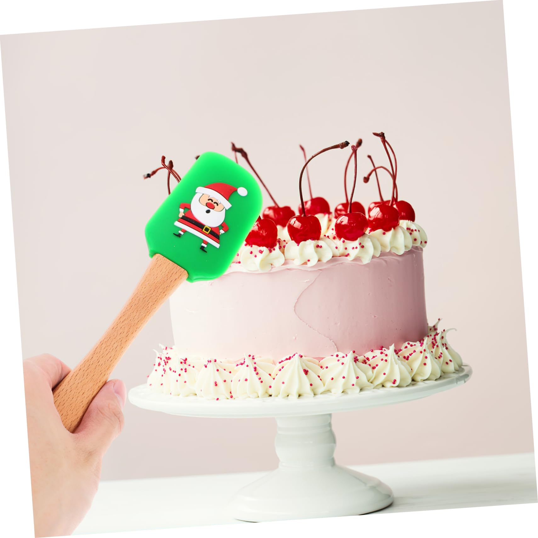 5pièces Spatules Ergonomiques De Outils De Pâtisserie Accessoires De Cuisine Pour Gâteaux Et Desserts