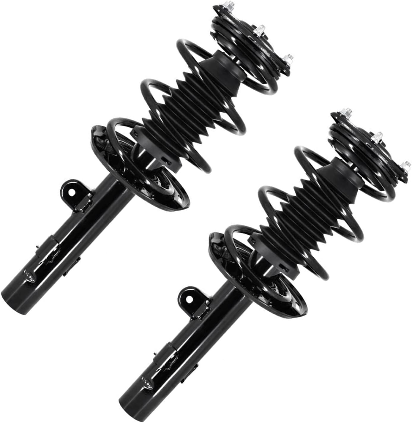 Detroit Axle - 1.5L Front Struts Sway Bars for 2018-2022 Honda Accord 2 Struts with Coil Spring 2 Stabilizer Sway Bar End Links 2019 2020 2021 Replacement Suspension Kit
