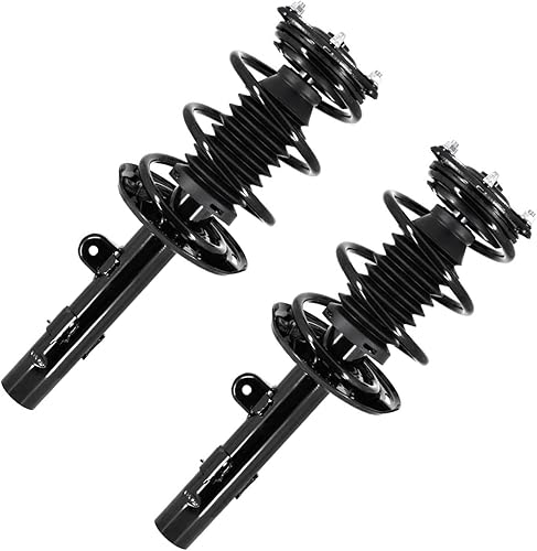 Miniatura 494 de Detroit Axle - Kit de suspensión delantera de 10 piezas para Chevy Aveo Aveo5 Pontiac G3 Wave 2 Ready Struts Assembly 2 Enlaces de barra
