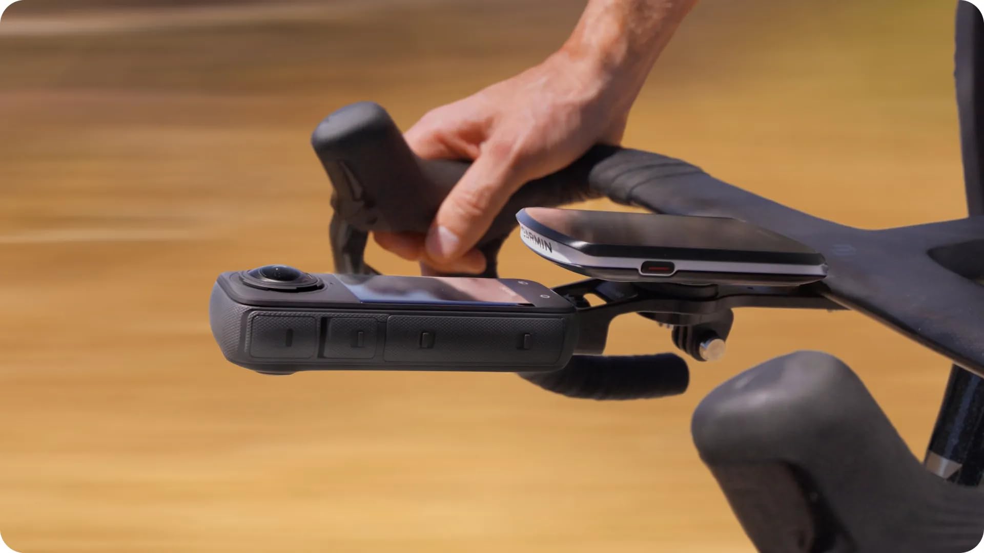 Insta360 Soporte para computadora de Bicicleta (Manillar Integrado)