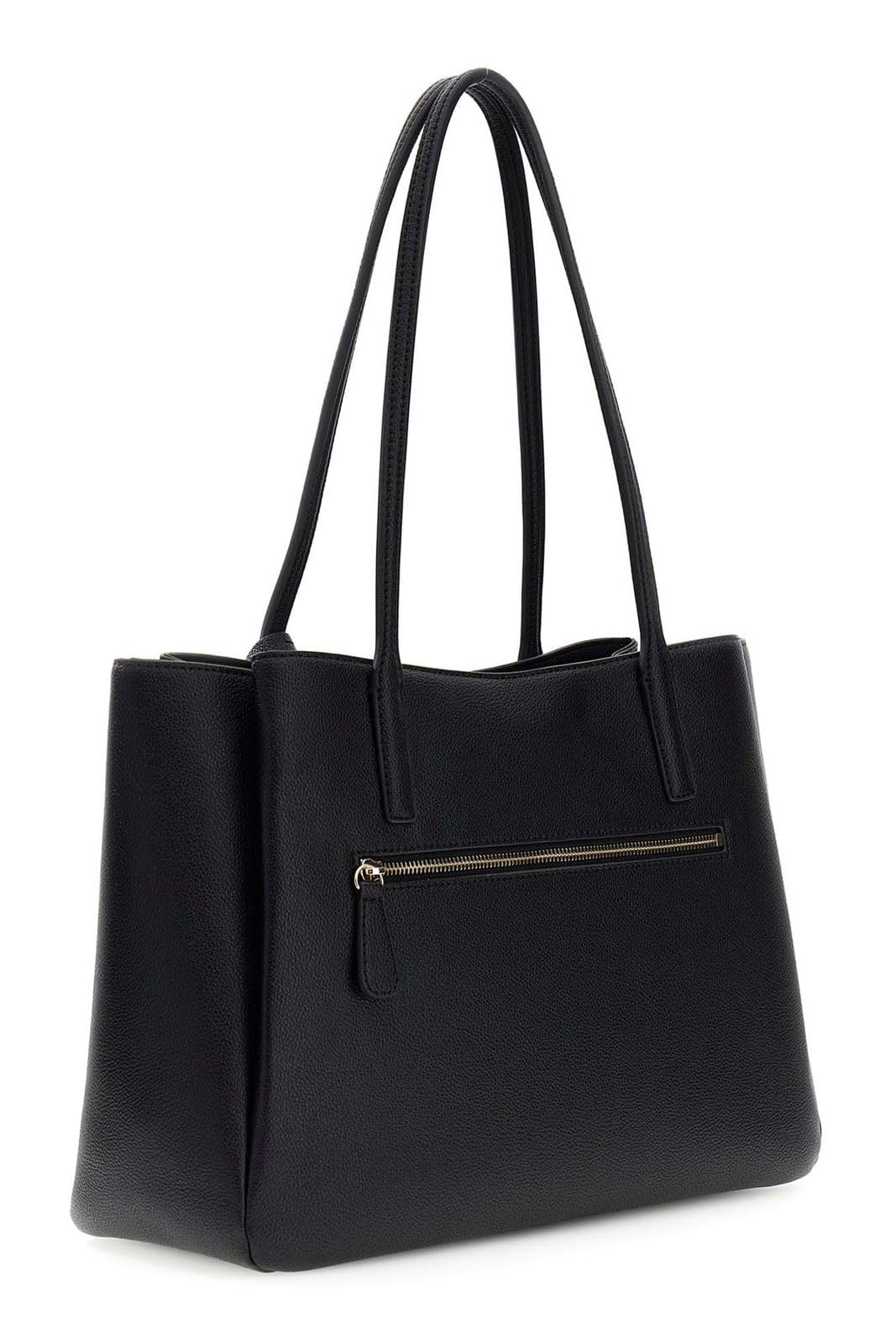 GUESS bolso de hombro bolsa de ordenador portátil con compartimento para portátil Isola Multi Compartment Tote Black negro