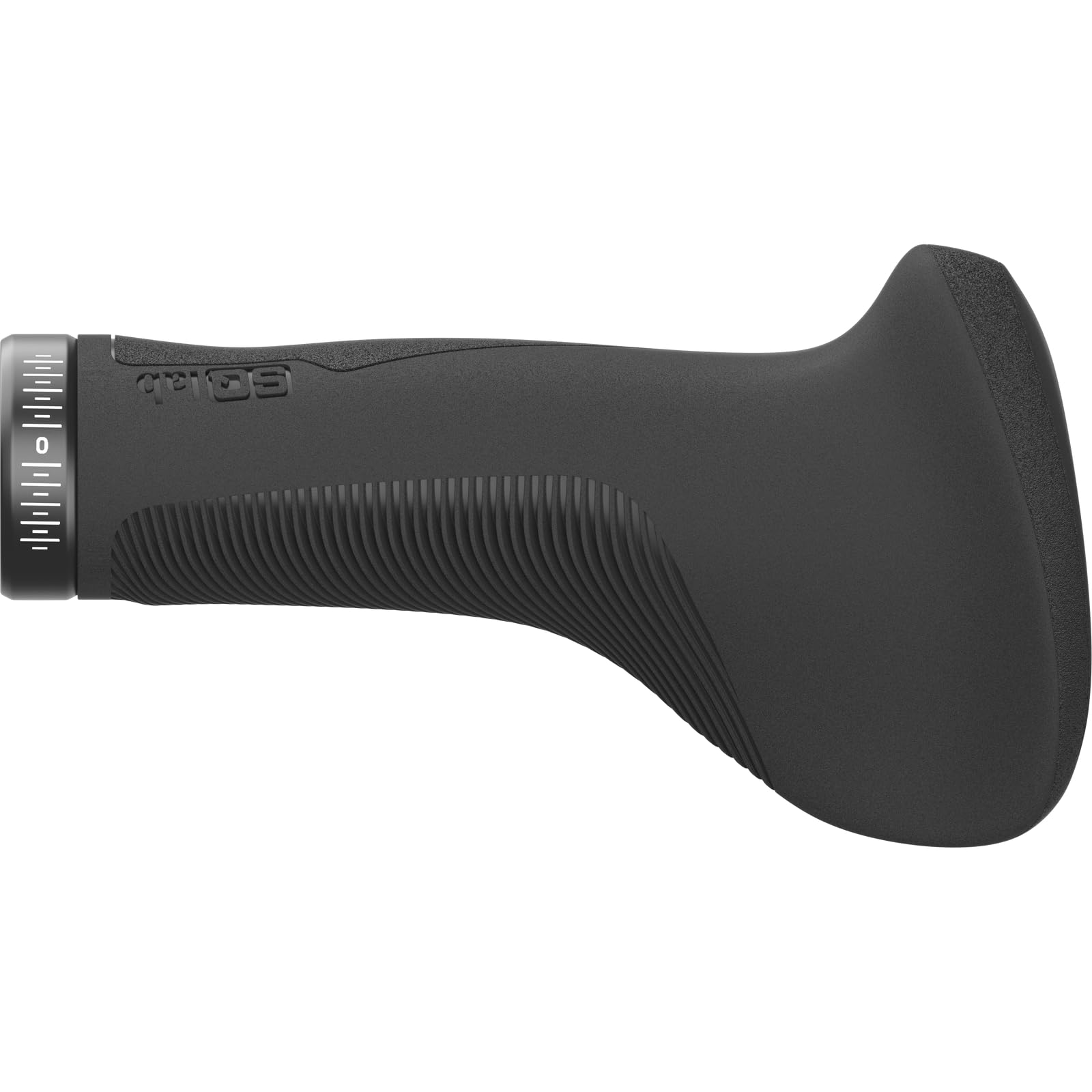 SQlab Manopole per bicicletta 721 2.0, impugnatura ergonomica, per bicicletta, colore nero, per bici da città, manubrio bicicletta in L