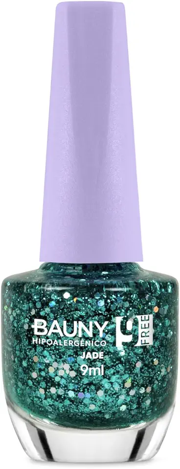 Bauny - Esmalte Glitter Cor Jade 9ml