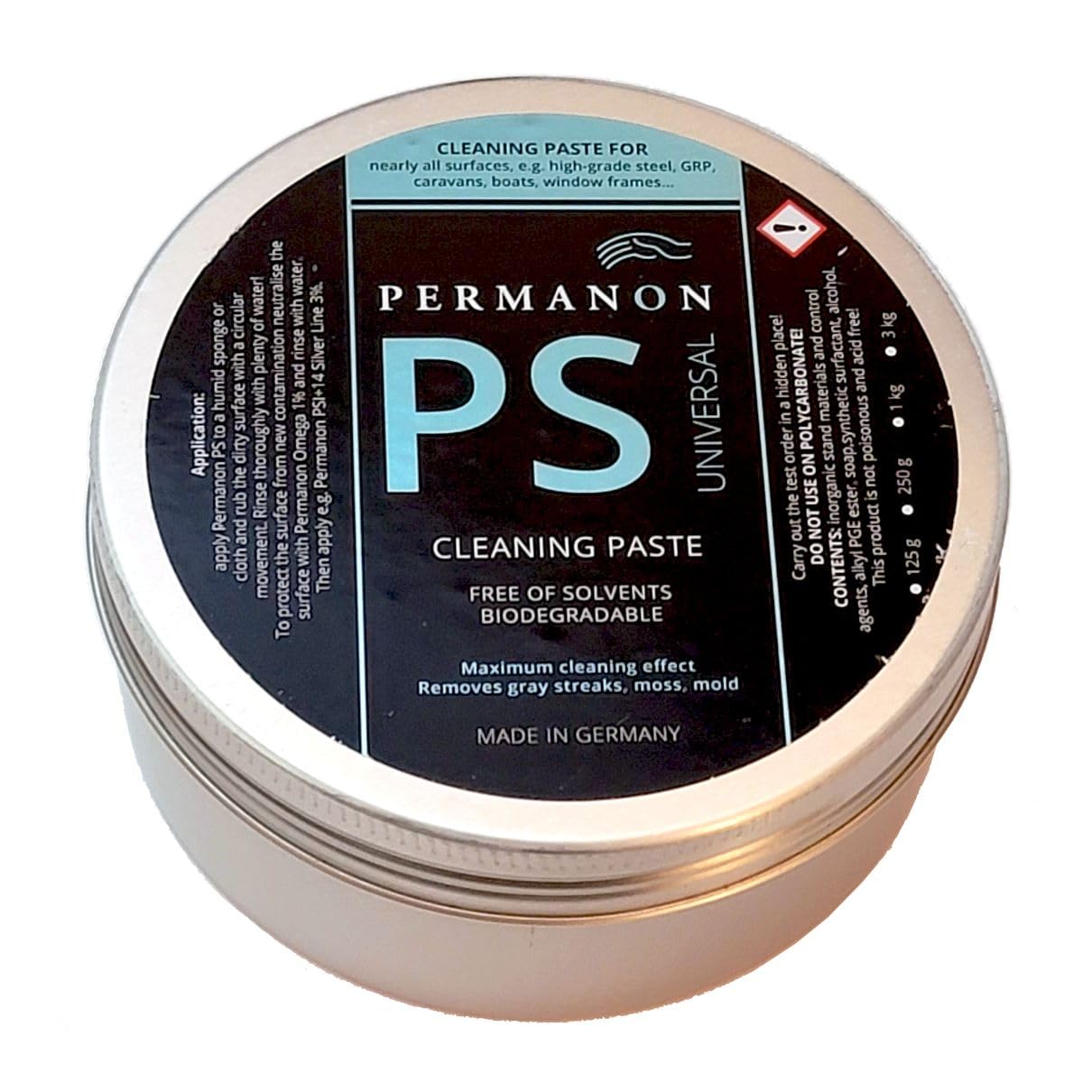 Permanon PS Universal Organic Cleaning Paste -Magic Soap- 250 g - NEW by Permanon