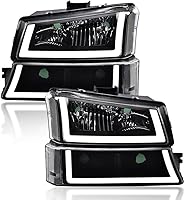 Vista 15 de Faros compatibles con Dodge Ram 1500 2500 3500 1994-2002. Faros para conductor y pasajero con lente transparente y carcasa cromada. Reflector