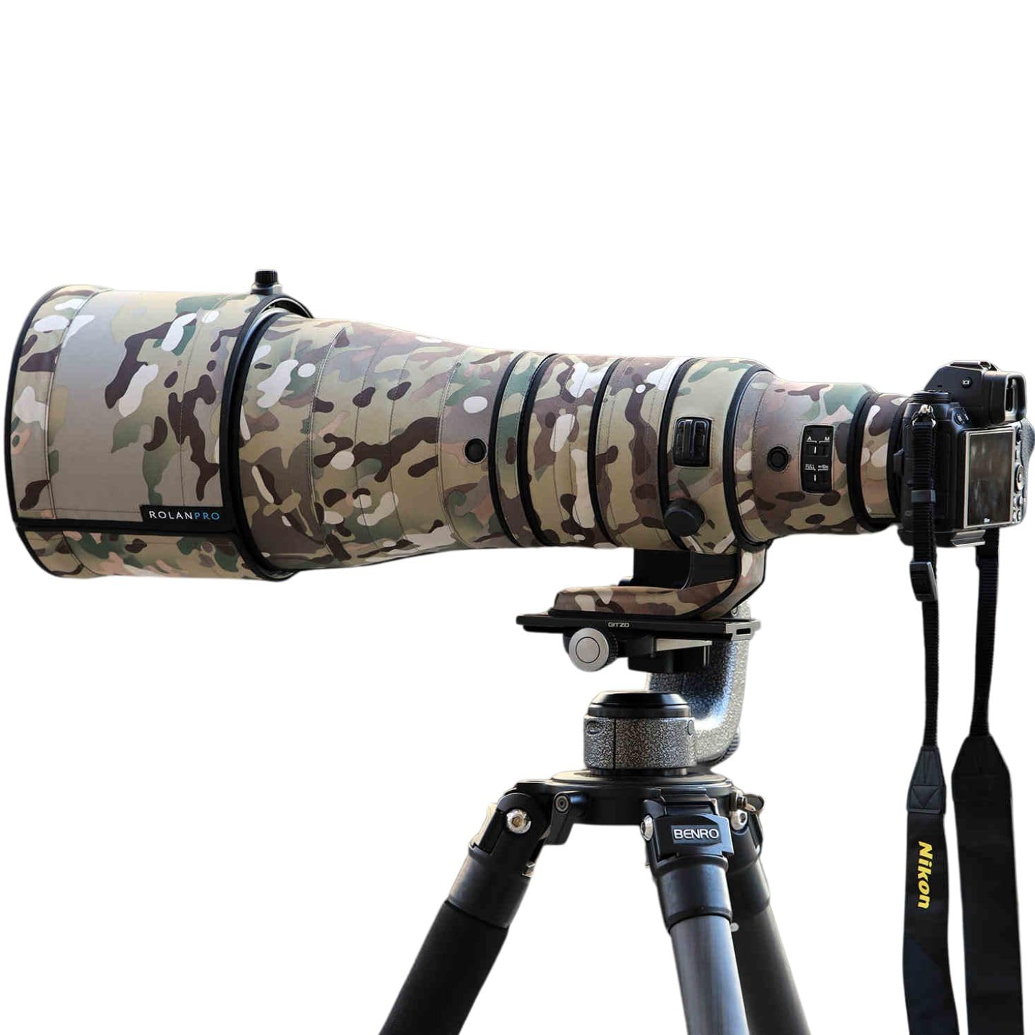 Camouflage Nikkor 600 Mm CHASING BIRDS Camouflage Waterproof Lens