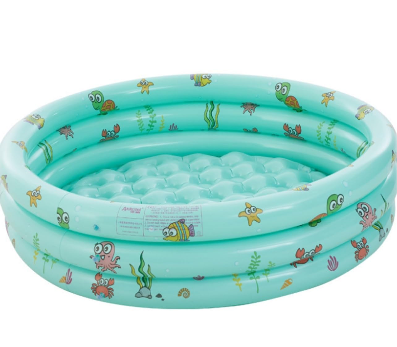 TOTIKI Paddling Pool Inflatable Swimming Pool Round Printing Fishing For Garden And Backyard Thickening Beach Toy Garden