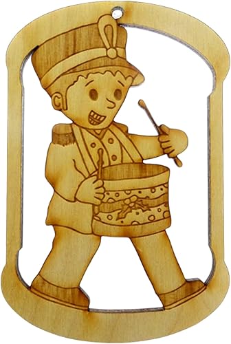 Personalized Little Drummer Boy Christmas Ornament