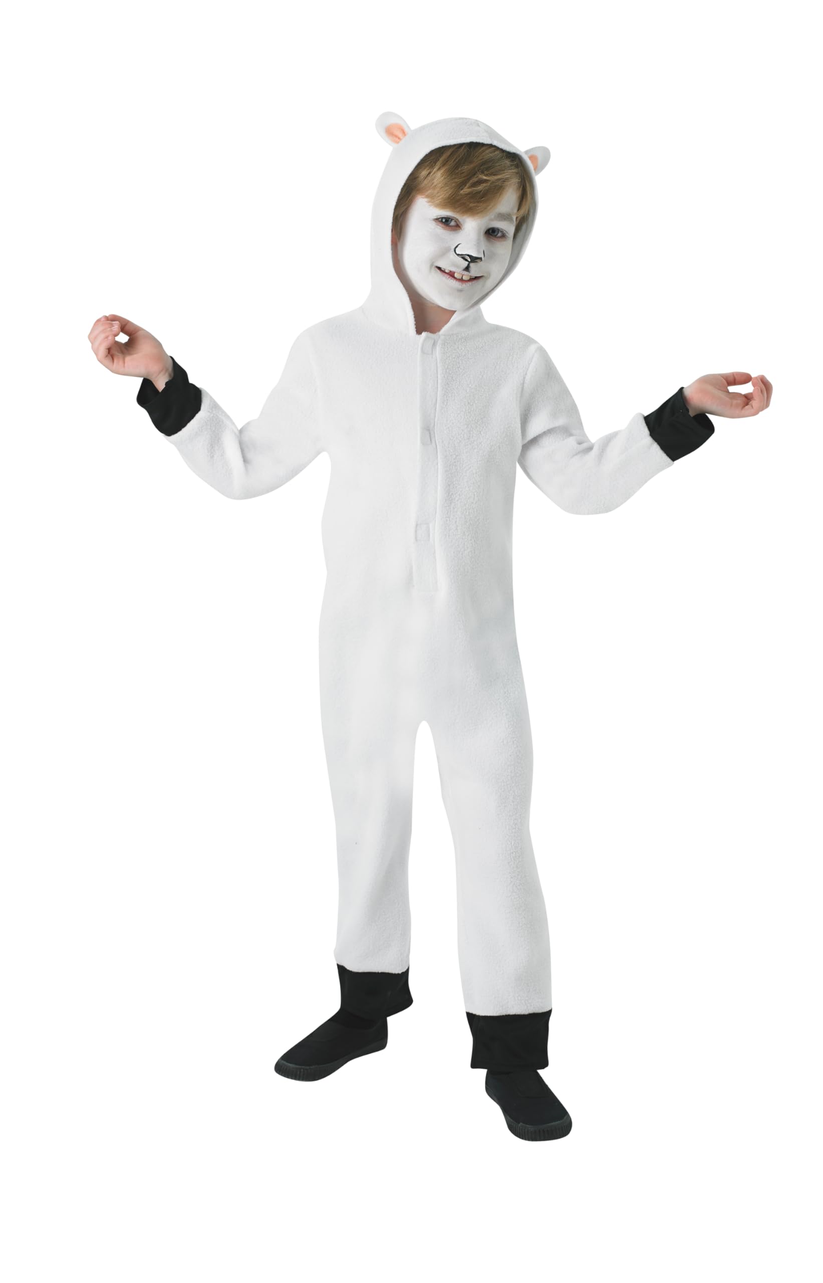 Rubies (Medium) Kids Lamb Fancy Dress Costume Xmas Animal Outfit Christmas Nativity Sheep