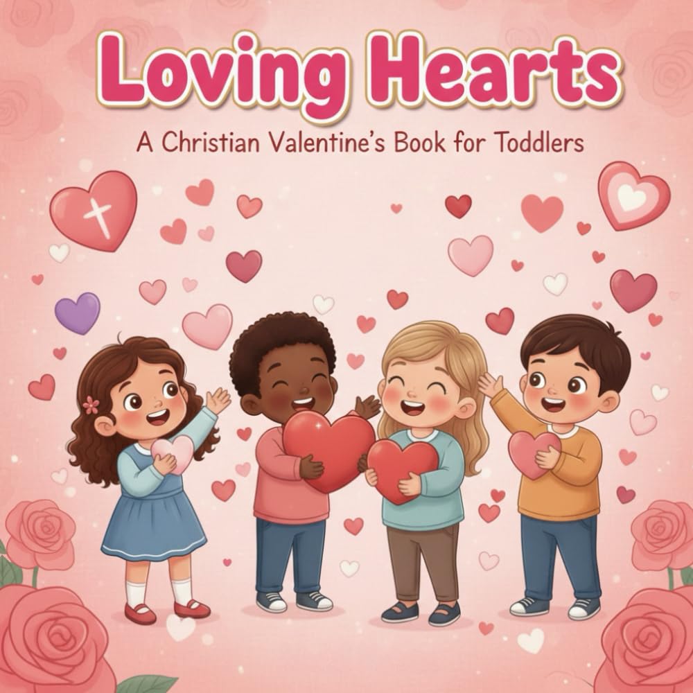 Loving Hearts: A Christian Valentine’s Book for Toddlers
