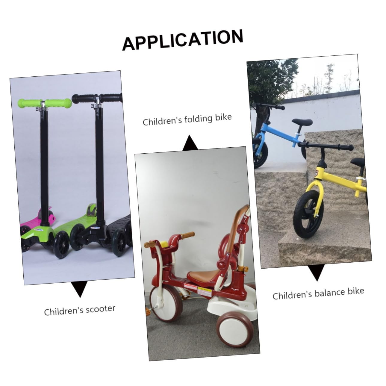 Toddmomy Poignée De Vélo Accessoires Poignées De Cyclisme pour Enfants Poignées De Guidon Housse De Guidon Couvre-guidons Poignées De Vélo De Montagne Caoutchouc