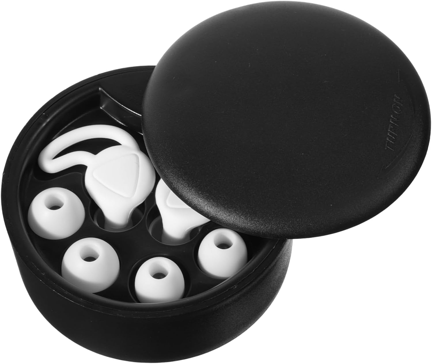 KOMBIUDA 1set Reusable Swimming Ear Plugs Flexible Sound Ear Plugs for Adults Silicone Earplugs Comfortable Swimming and Noise Reduction