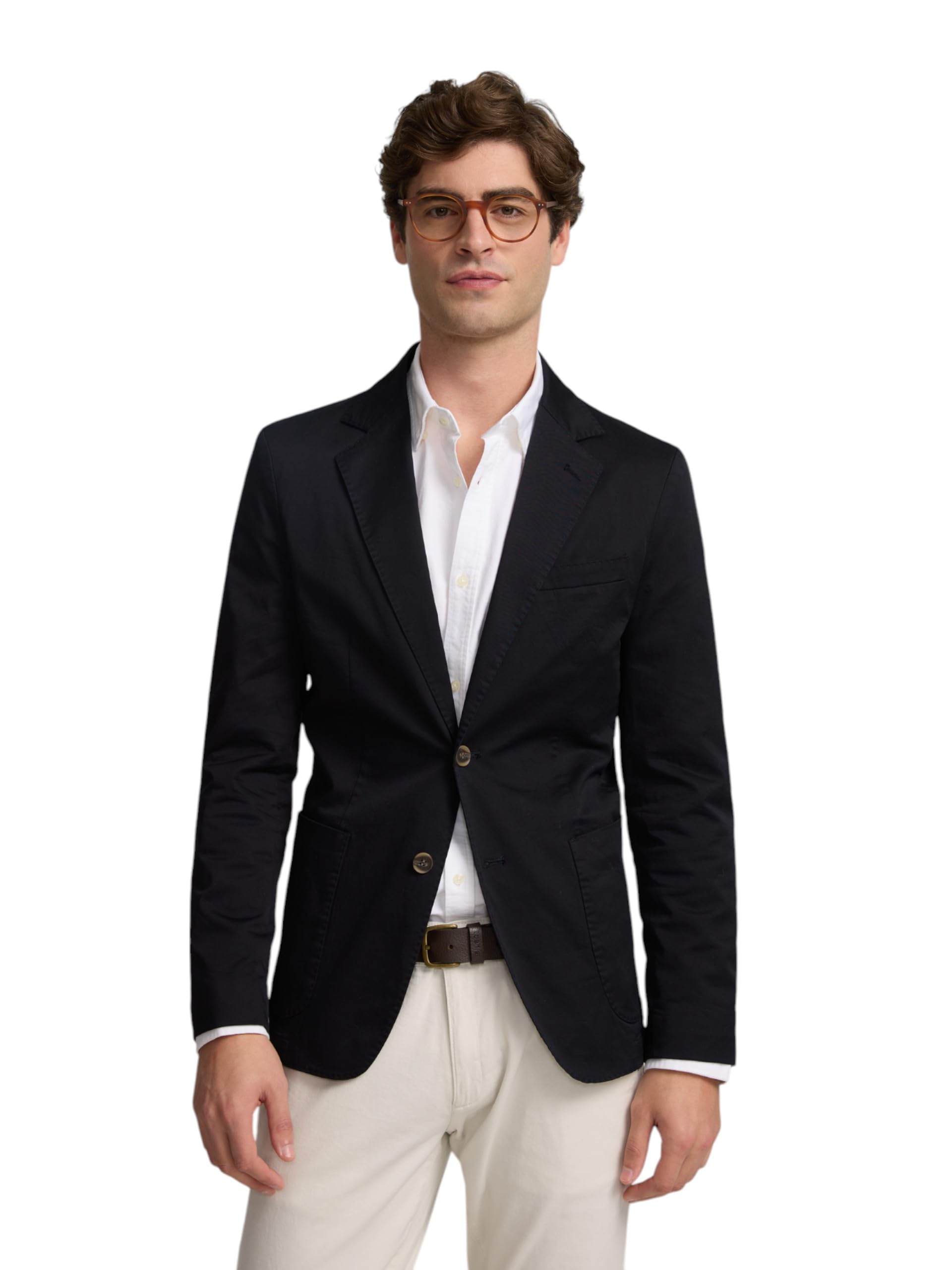 SILBON Americana Casual para Hombre