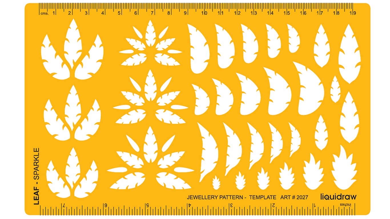 Liquidraw Jewellery Design Templates Stencil, Jewellery Making Template Stencils - Jewellery Shapes