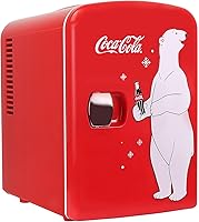 Vista 1 de Coca-Cola - Enfriadorcalentador portátil de 4 litros, refrigerador de viaje personal compacto para aperitivos, almuerzo, bebidas, cosméticos