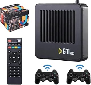 XIXIMENG G11 Pro Retro Video Game Console Game Stick Gamepad 256G 4K HD TV 2.4G Wireless Double Controller 60000+ Games