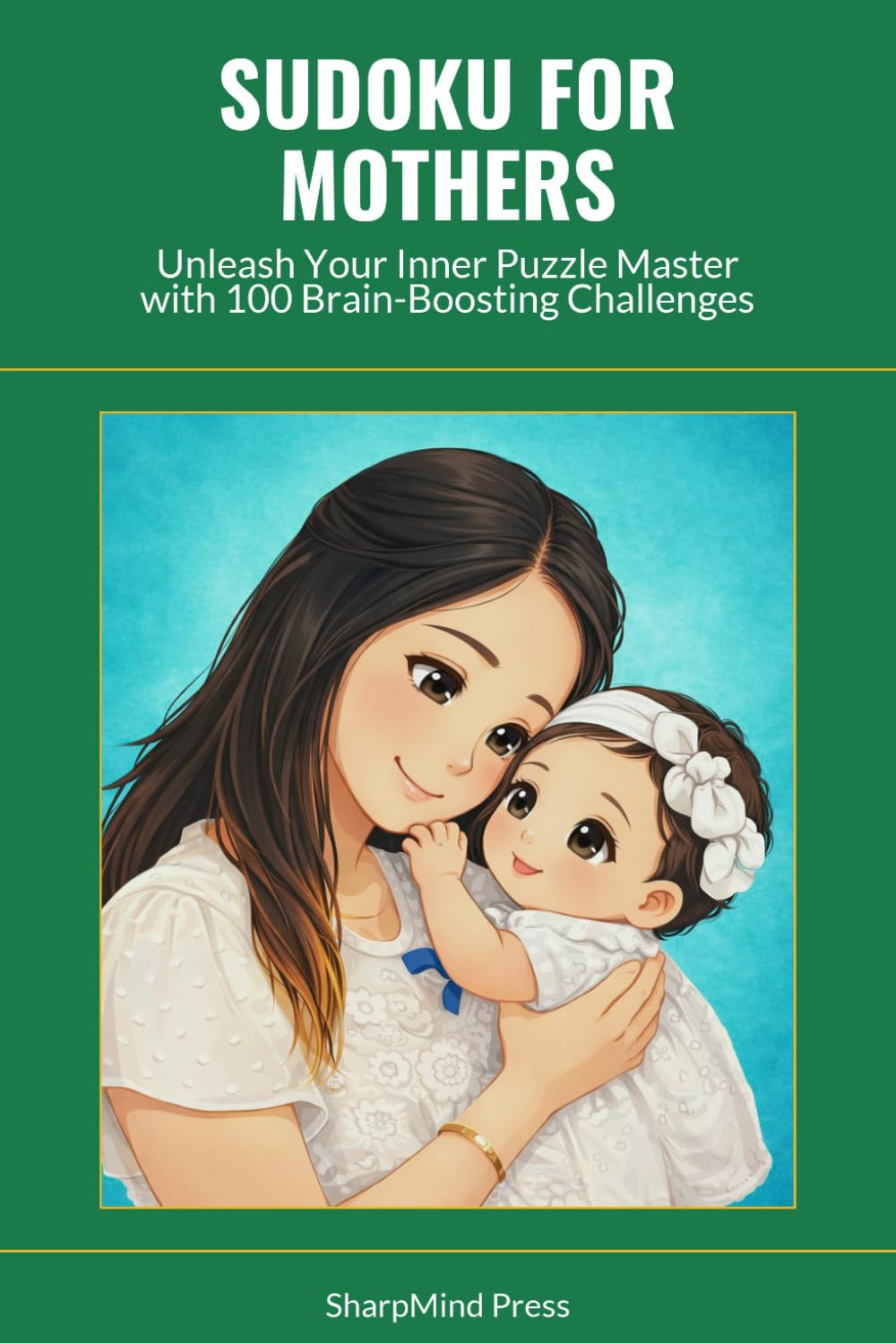 Sudoku for Mothers: Unleash Your Inner Puzzle Master with 100 Brain-Boosting Challenges (SharpMind Press Mothers Puzzle Collection)