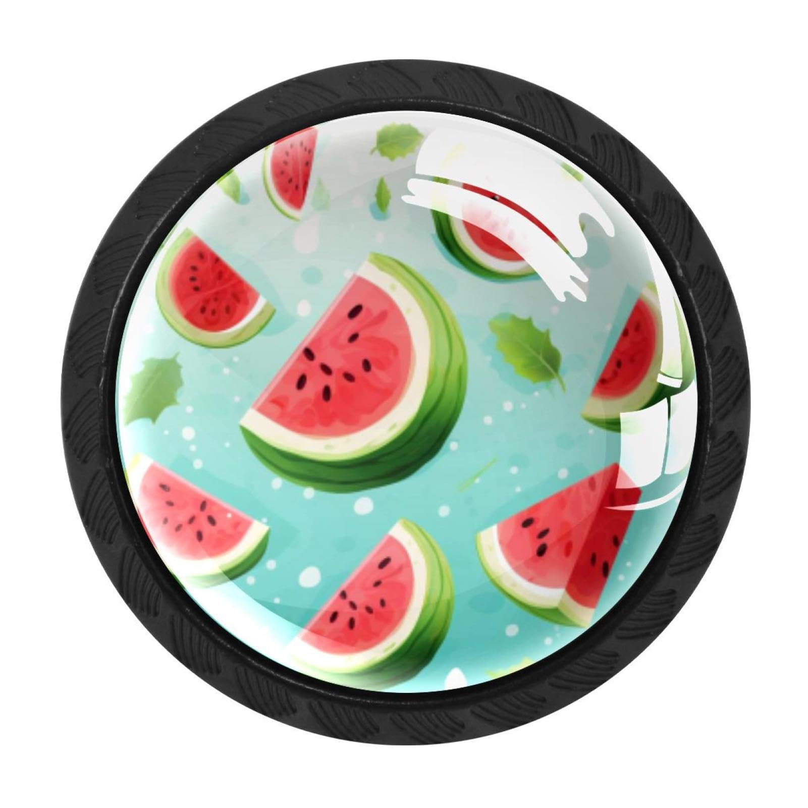 Chenzzzz Multicolored 03 4 Pack Watermelon Drawer Knob Cabinet Hardware