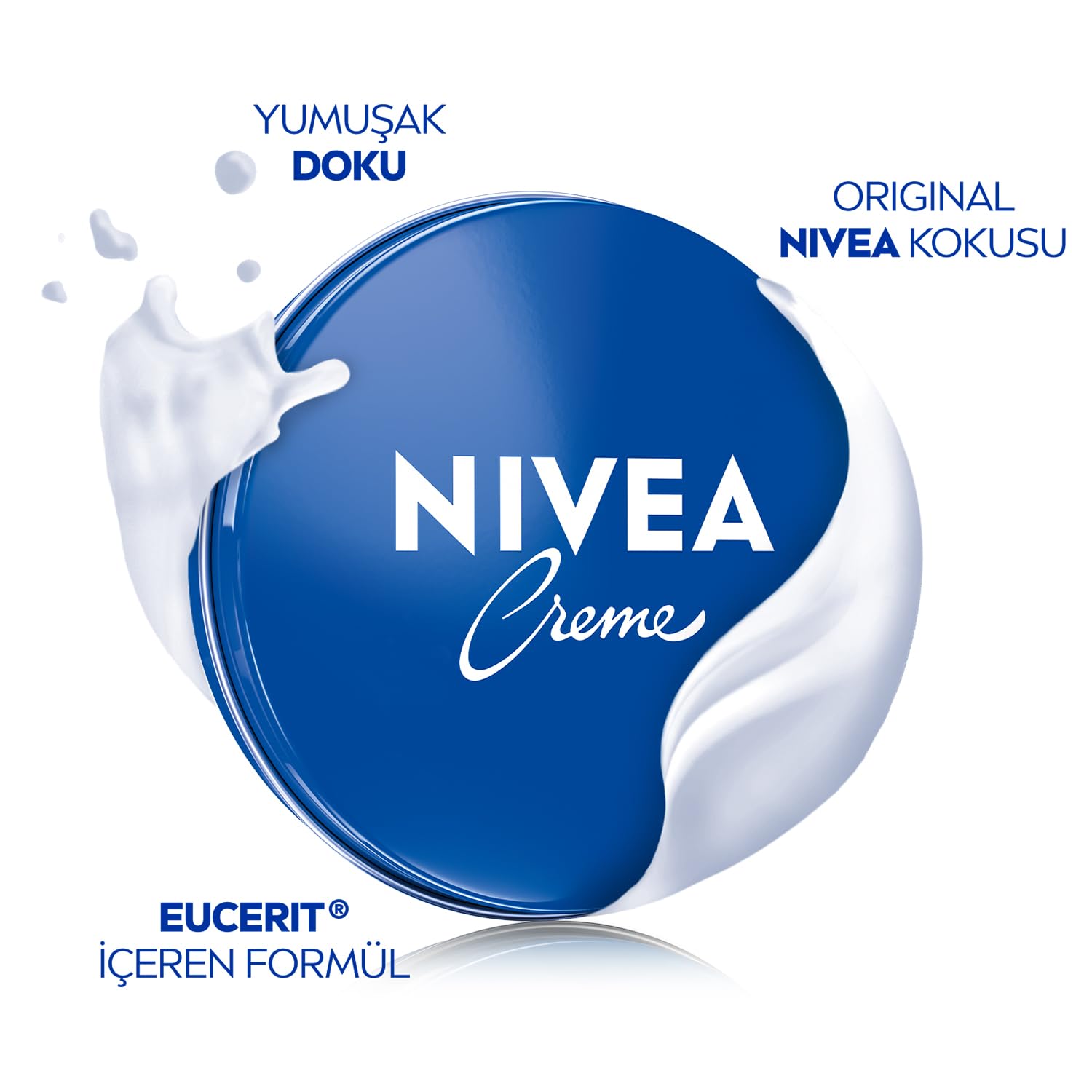 NIVEA Creme 75 ml, Bakım Yapan Koruma, Tüm Ciltler için Nemlendirici Krem