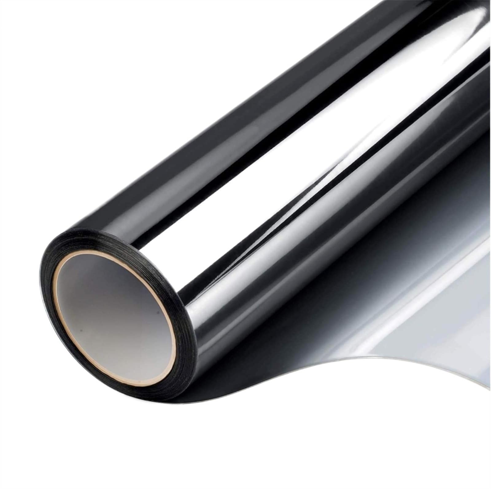EJvkrbtx One Way Privacy Mirror Window Film Multicolor Multiple Sizes(Black-silver,50x500 cm)