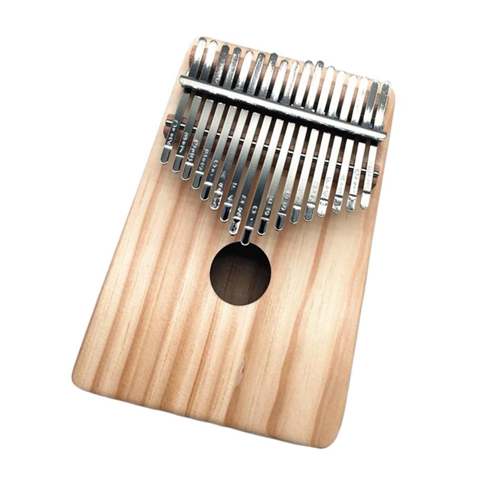 Kalimba 17-tonowy fornir sosnowy w kolorze litego drewna 17-tonowy fortepian palcowy kalimba 17-tonowy fortepian kciukowy kalimba