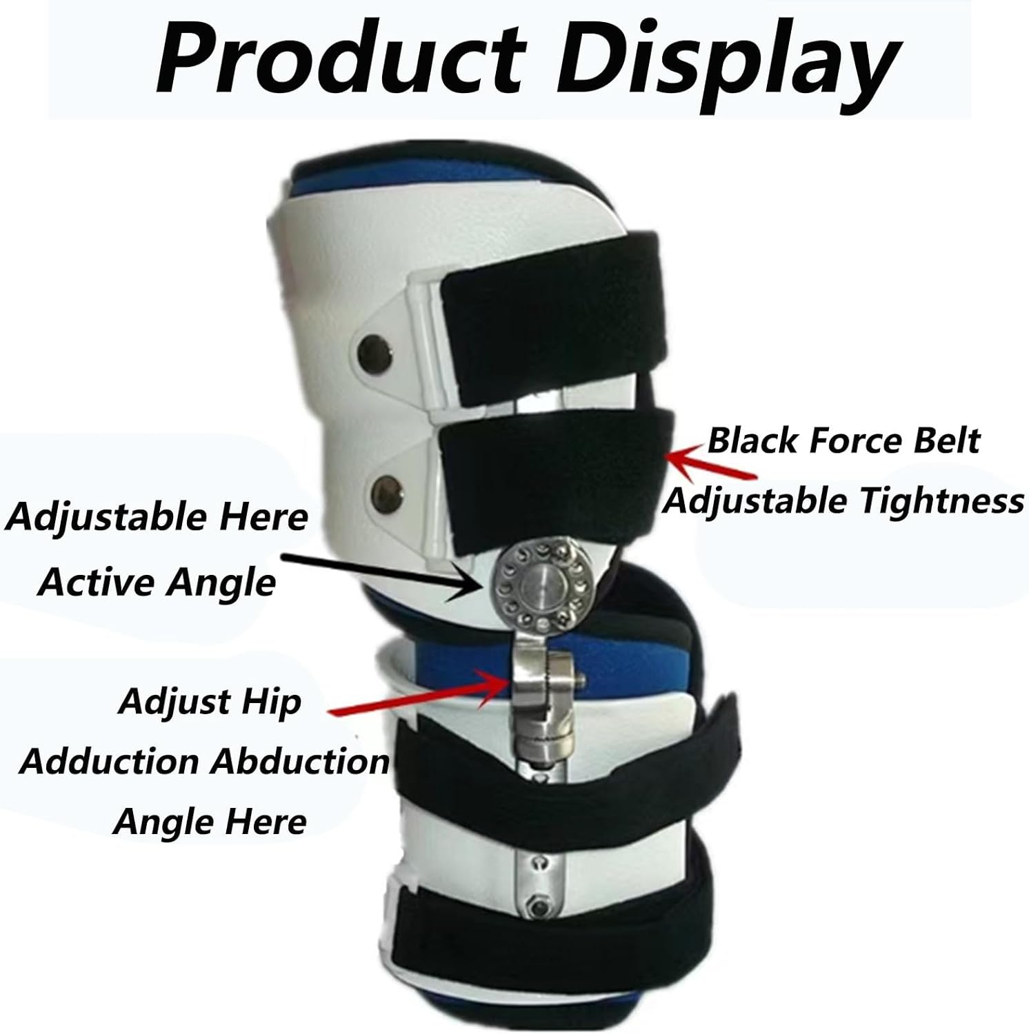 SFKLYU Adjustable Hip Abduction Orthosis Children's Hip Joint Protection Device Dislocation of Hip Abduction Orthosis for Hip Dysplasia and Postoperative Reduction,S