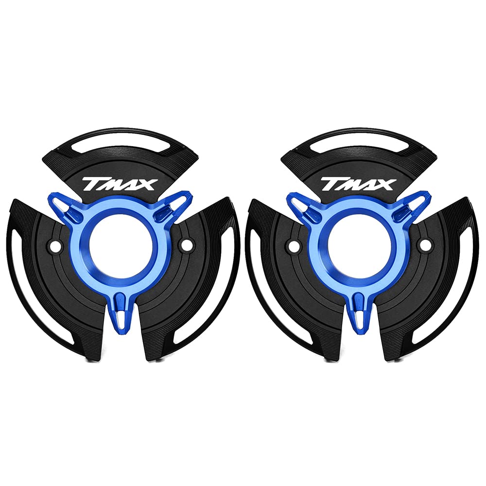 Modeer Per Tmax 560 Tech Max 2020-2023 Tmax 530 SX DX 2017-2020 Una coppia Protezione del motore del motociclo Tmax530 Tmax560 Techmax Accessori (nero-blu)