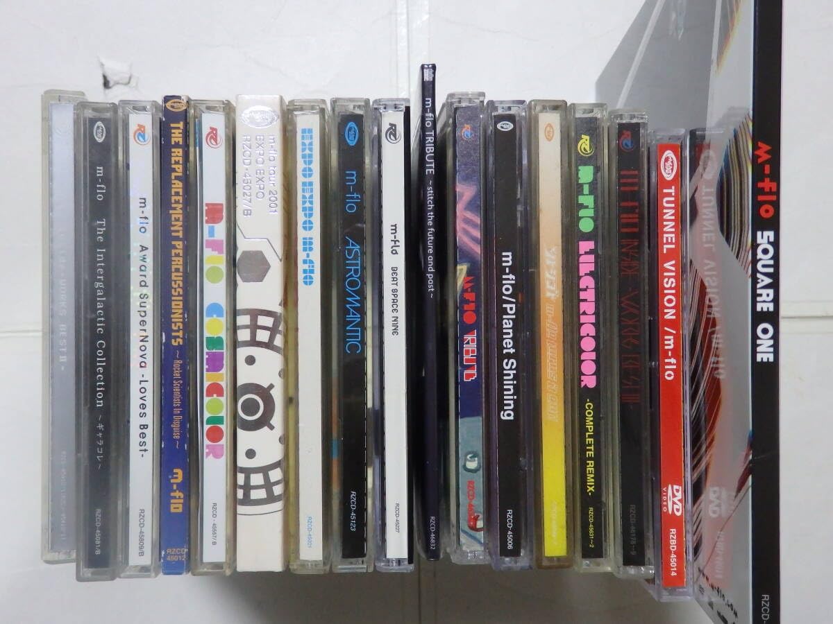 Amazon.co.jp: 【！】○m-flo アルバムCD＆DVD17枚セット○エムフロー