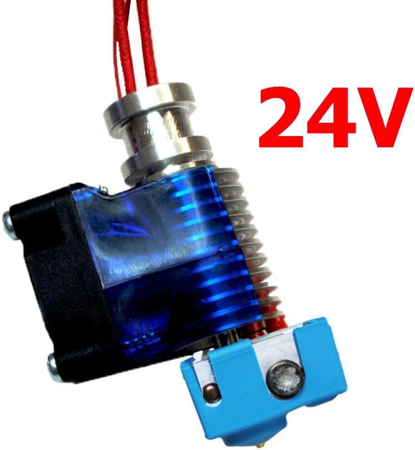 E3D Genuine V6 Full - Direct - 24V- Hotend, Compatible With The Full V6 Ecosystem And Many Other 3D Printers (M6 Thread)