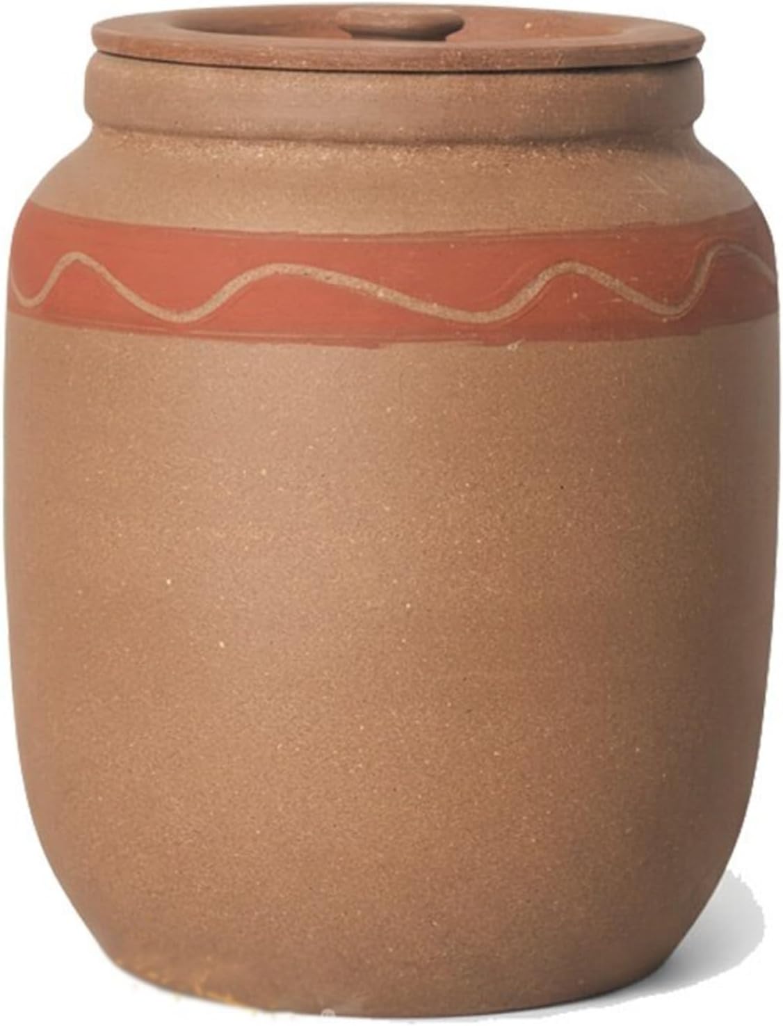 Ceramic Rice Container With Lid, Chinese Retro Grain Storage Containers Large Capacity Sealed Rice Storage Jar For Soybeans, Corn, Flour, Oatmeal(Capacity: 6.5 kg)