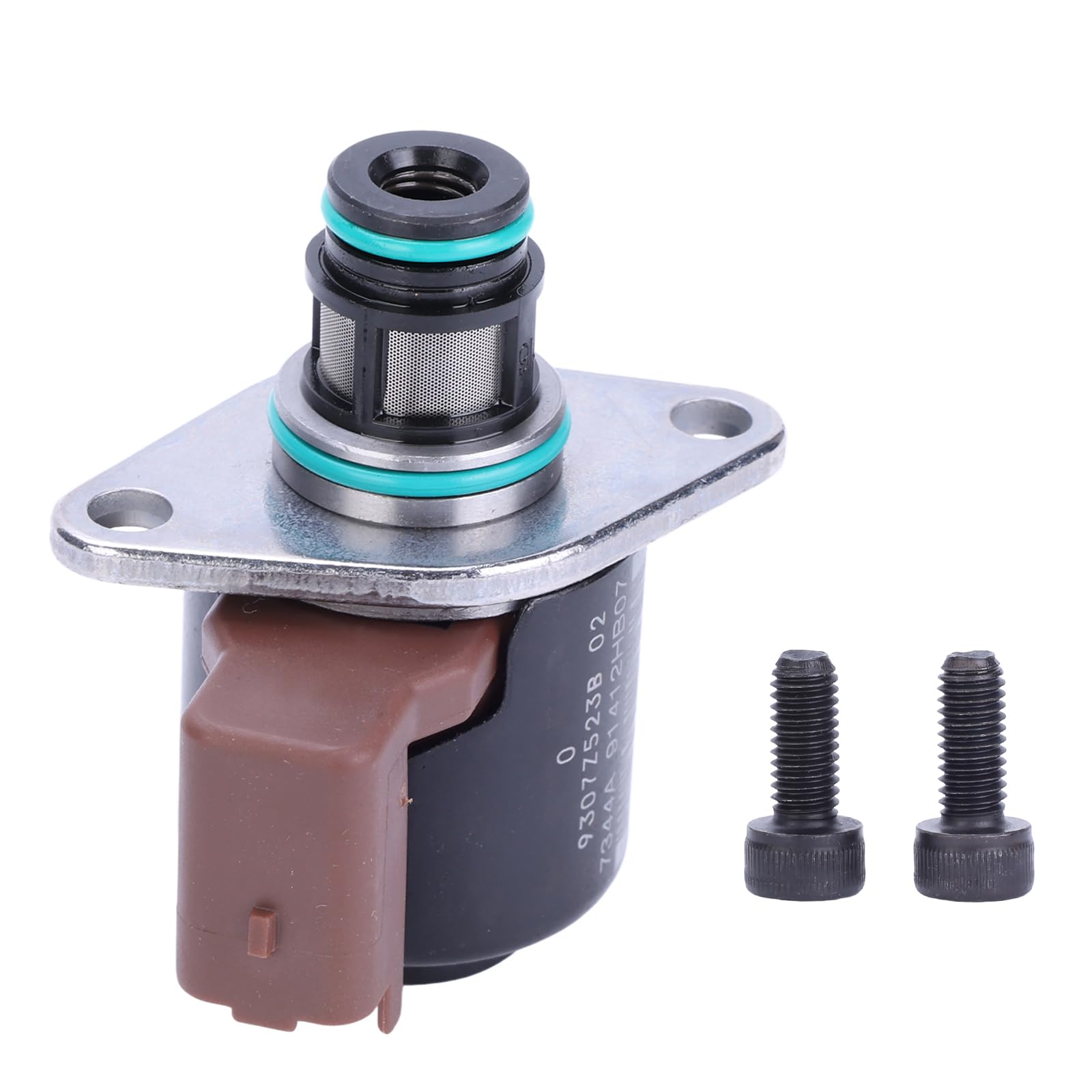 9307Z523B Régulateur de Pression de Carburant Vanne Doseuse Valve SCV pour Renault Clio Scenic MK2 1998-2014, Mk3 1.5 Dci 2005-2014, pour Renault Thalia 1.5 Dci Régulateur de Pression de Carburant