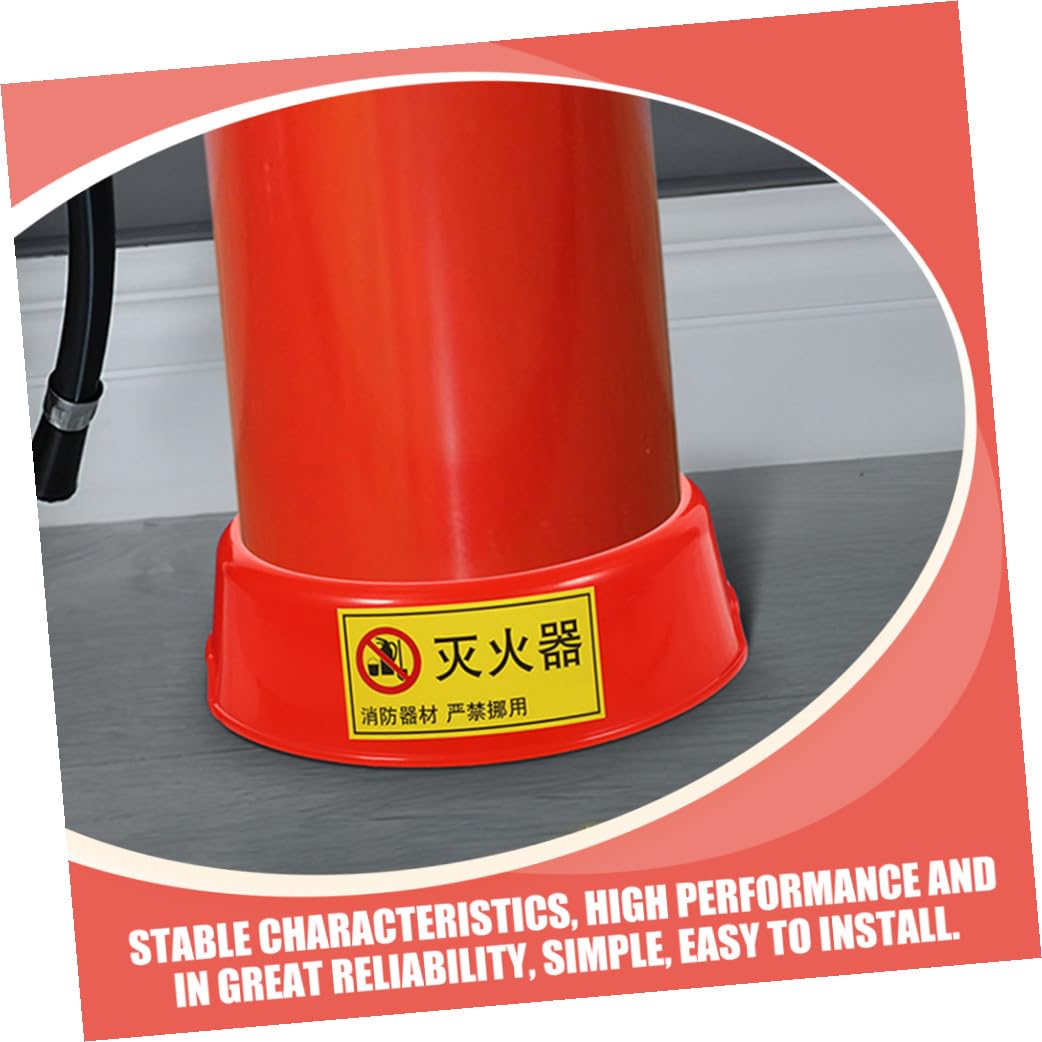 SHINEOFI 3 Series Soporte Para Extintor De Incendios De Base Resistente Para Extintores Instalación Y Alta Estabilidad 2 Piezas X 3