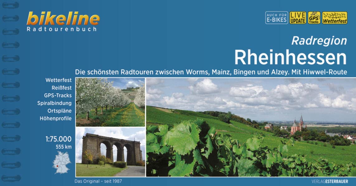 Radatlas Rheinhessen Die schönsten Radtouren zwischen Worms, Mainz