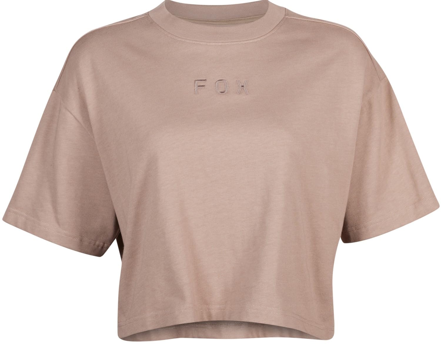Fox Racing Womens Women's Wordmark Os Crop Tee