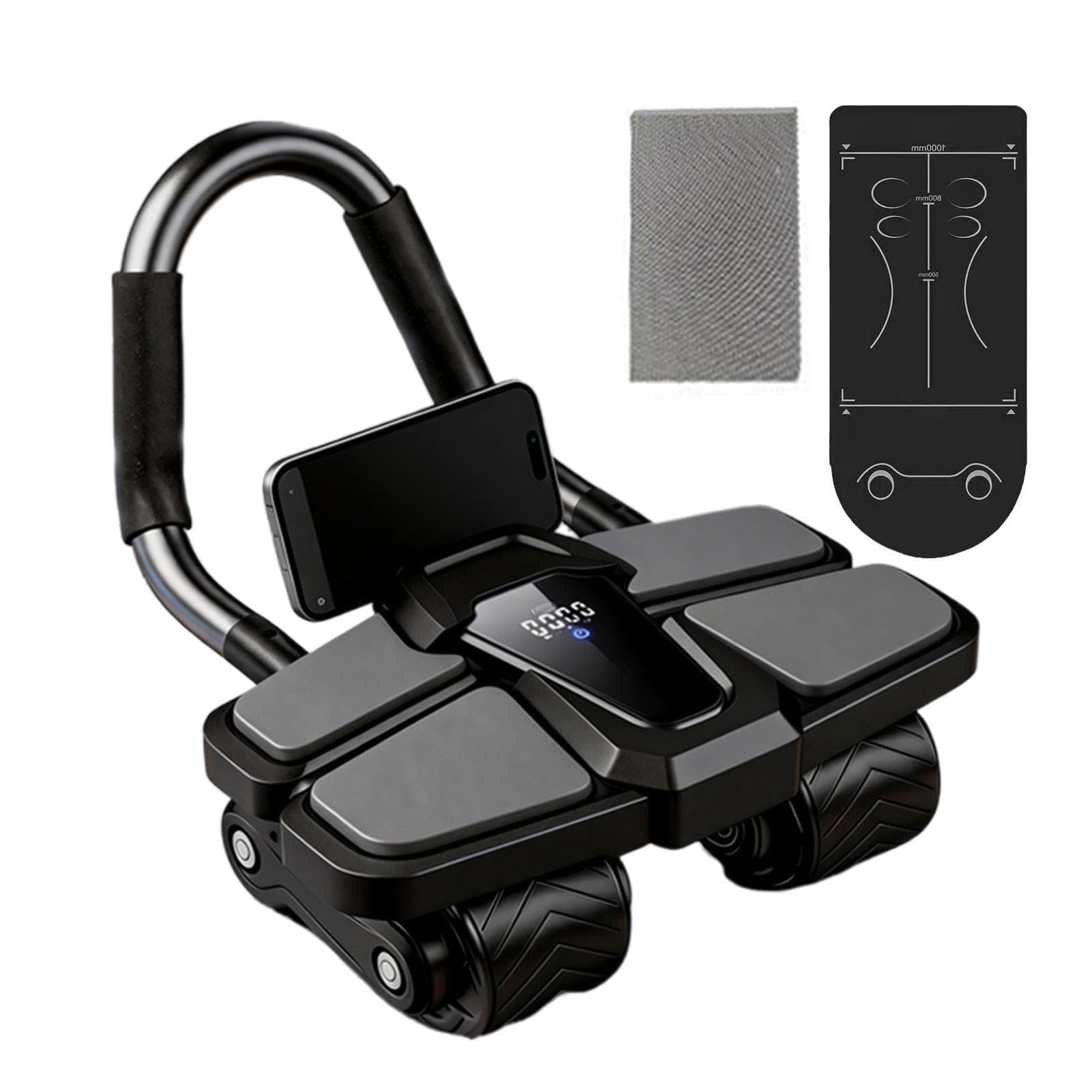 Rueda Abdominal Con Soporte Para Codos