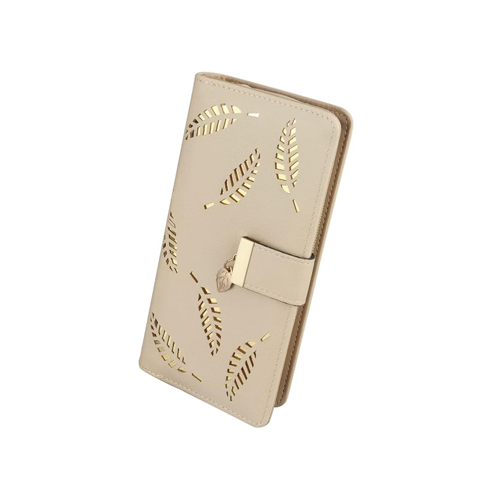 LIOONS Portafoglio Portafoglio Da Donna In Pelle PU Con Cerniera Lunga E Grande Capacità Per Portamonete Con Nappa Da Donna Portacarte Di Credito - Foto 10