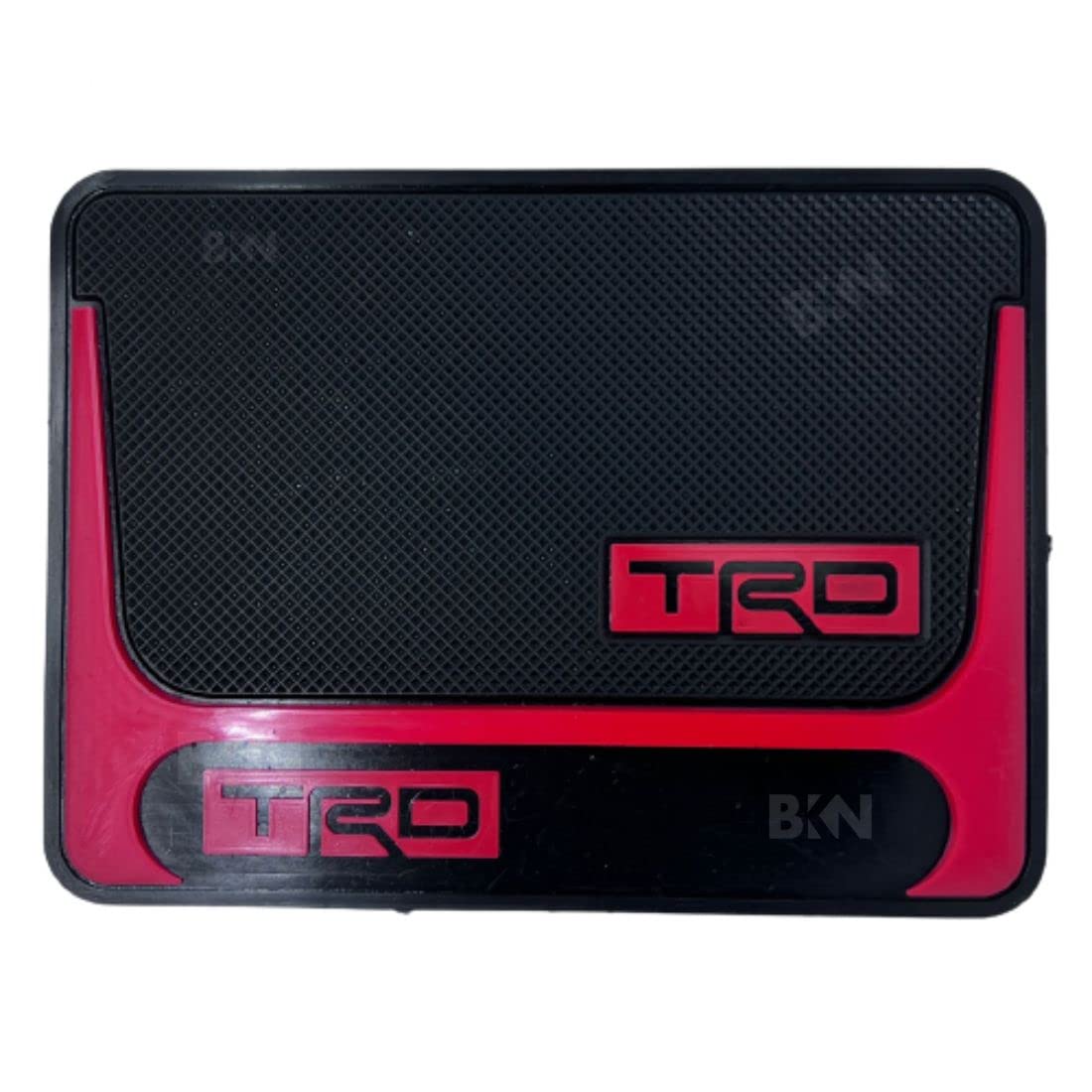 BKN Car Dashboard Non-Slip Mats, Stylish Design Non-Slip Pad for All Cars Dashboard & Cell Phone, Sunglasses, Keys and More Holds (TRD)