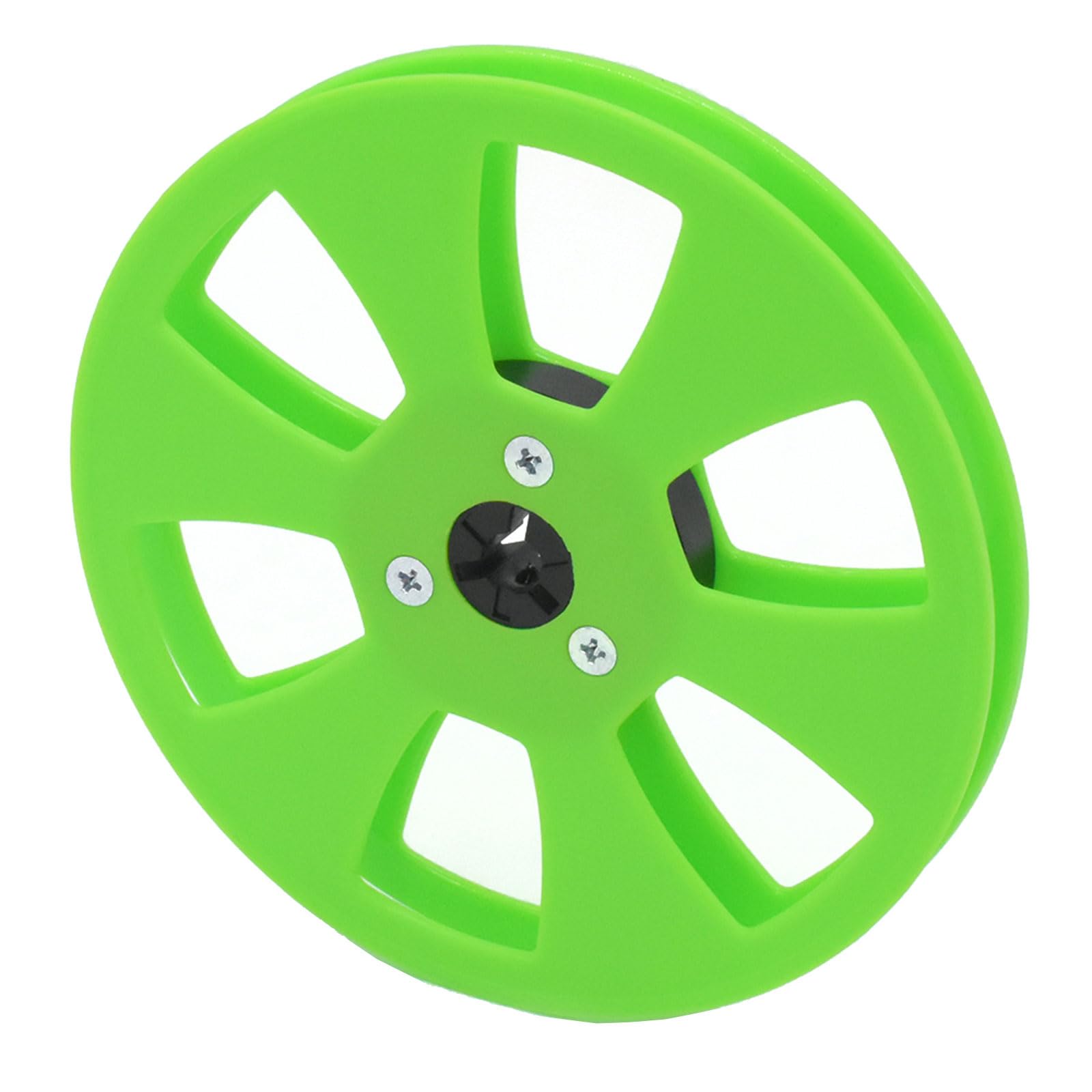 ordinarYone Professional 5 Inch Diameter Empty Tape Reel Featuring 6 Hole Flange Design for Enhances Stability in Open Reel Tape