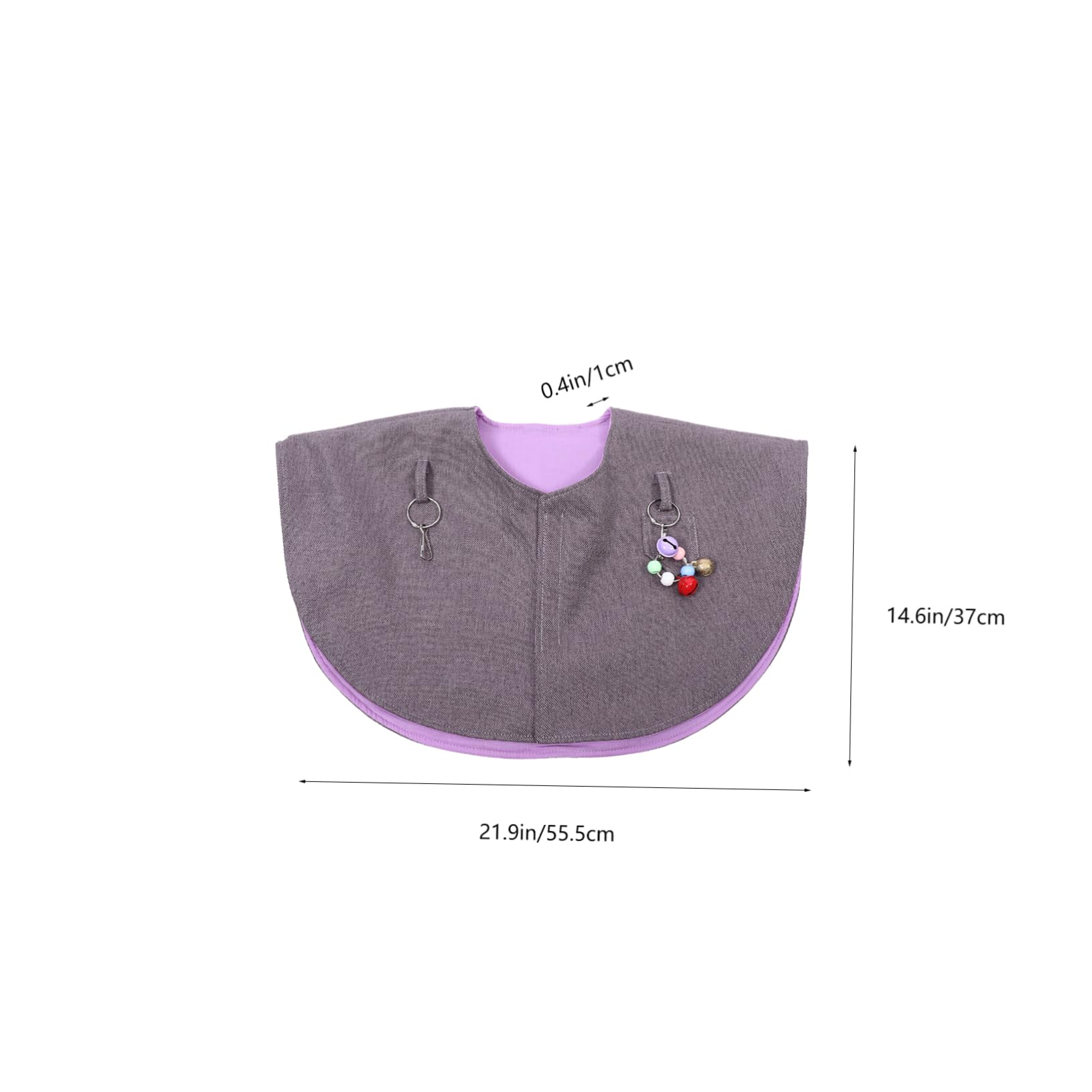 DOITOOL Training Shoulder Protector Scratchproof Shawl Pet Supply Bird Diaper Cape