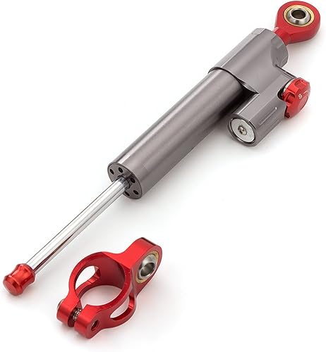 Vista 73 de PROCNC - Amortiguador de dirección de motocicleta estabilizador para Yamaha YZF R1 R3 R6 R15 R125 R25 FZ1 FZ8 FZ09 MT09 GSXR 600 750 1000 CBR600RR
