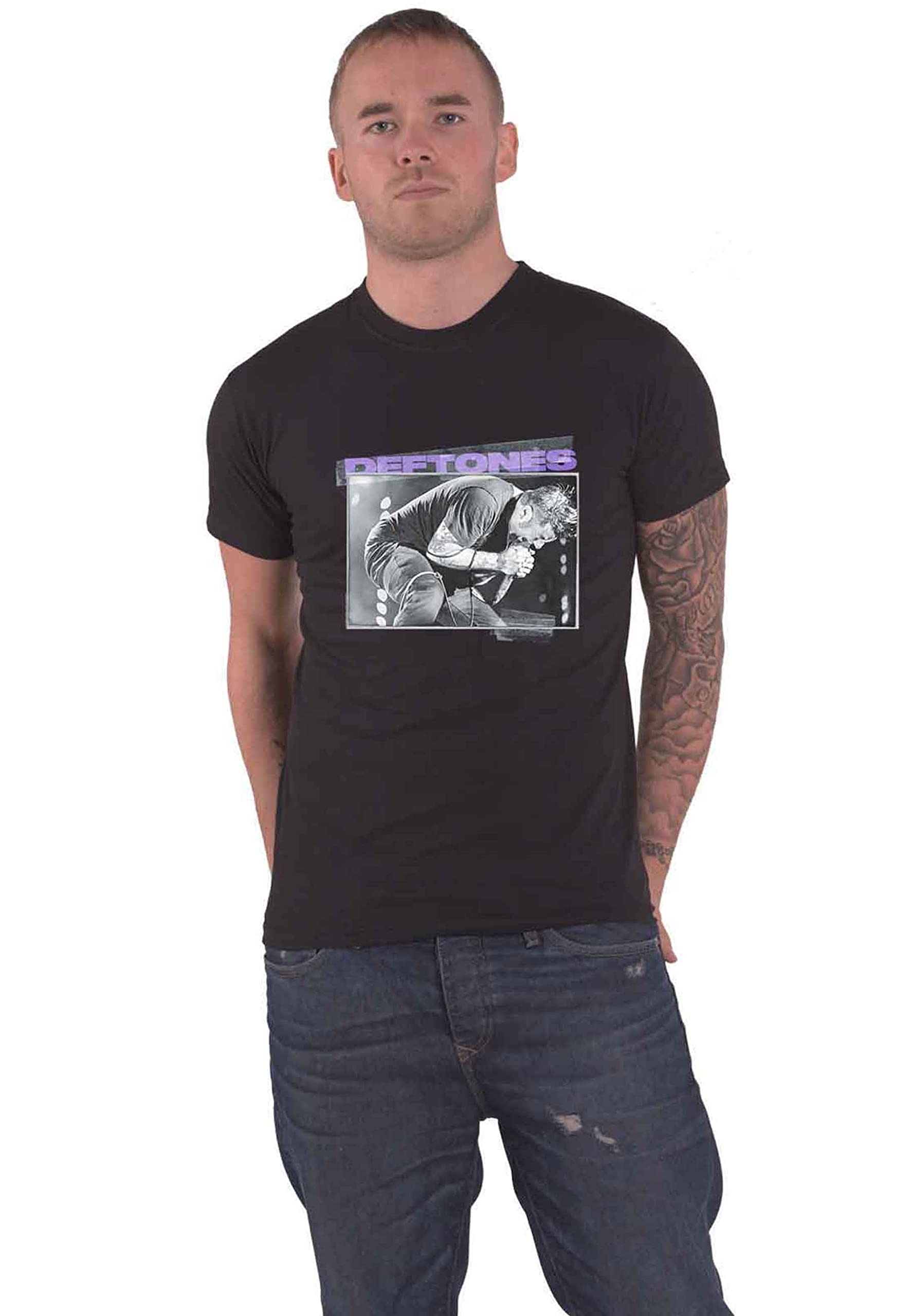 DEFTONES SCREAM 2022 T-Shirt Large BLACK