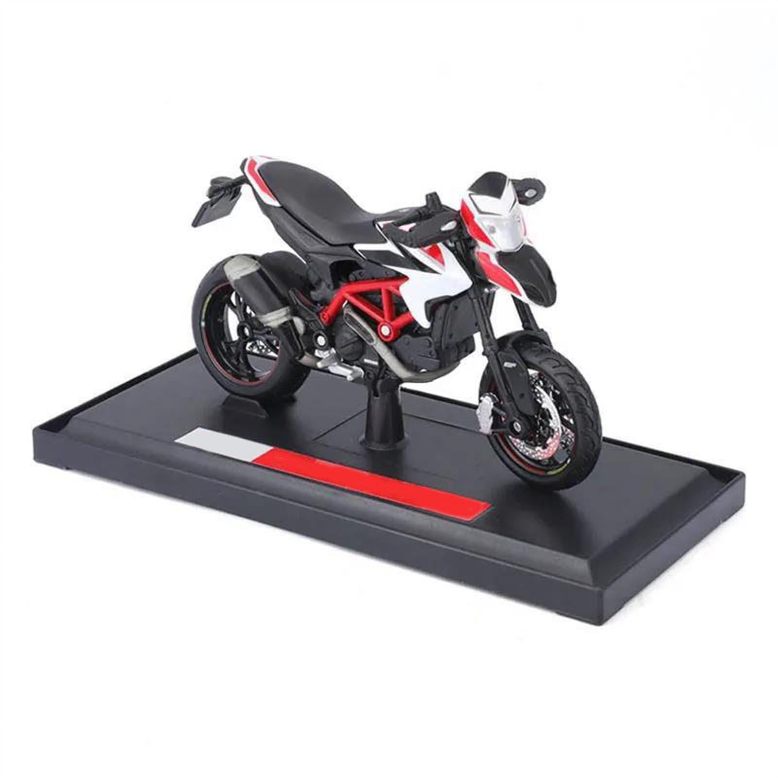 Modelo a Escala 1:18 para Ducati Hypermotard SP Modelo De Motocicleta De Metal Fundido A Presión, Coleccionables De Motos