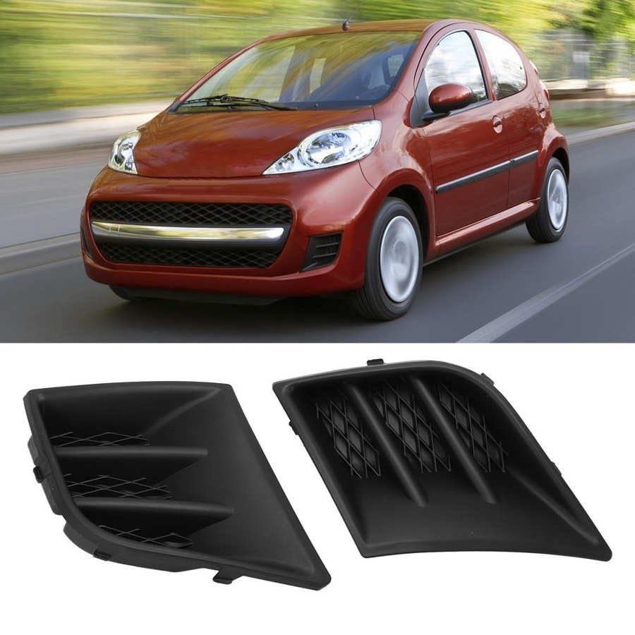 Couvercle De Phare Antibrouillard 7422A9 - Remplacement Pour Peugeot 107 2009-2012, Grille Calandre Pare-Chocs Avant