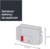 CISA Electric Lock, 12 V, Galvanised, Silver, 11731601, 12 voltsV