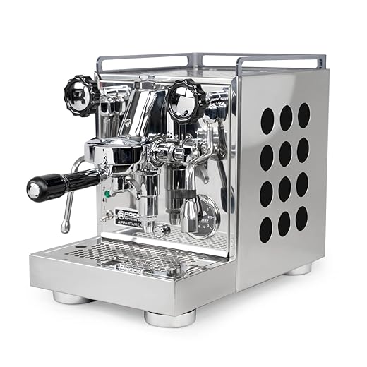 Rocket Espresso Appartamento Espresso Machine | E61 | Heat Exchanger | Black