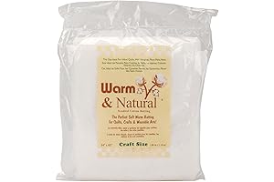 Warm N' Natural Cotton Batting: Experience the Softest, Eco-Friendly Comfort