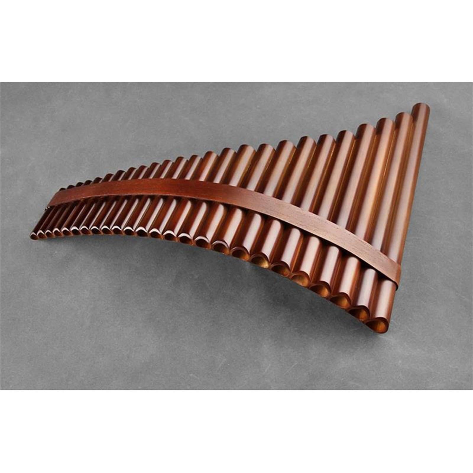 Flûte De Pan Flûte De Pan Traditionnelle En Bambou Naturel 25 Tuyaux Clé Sol(Type4)