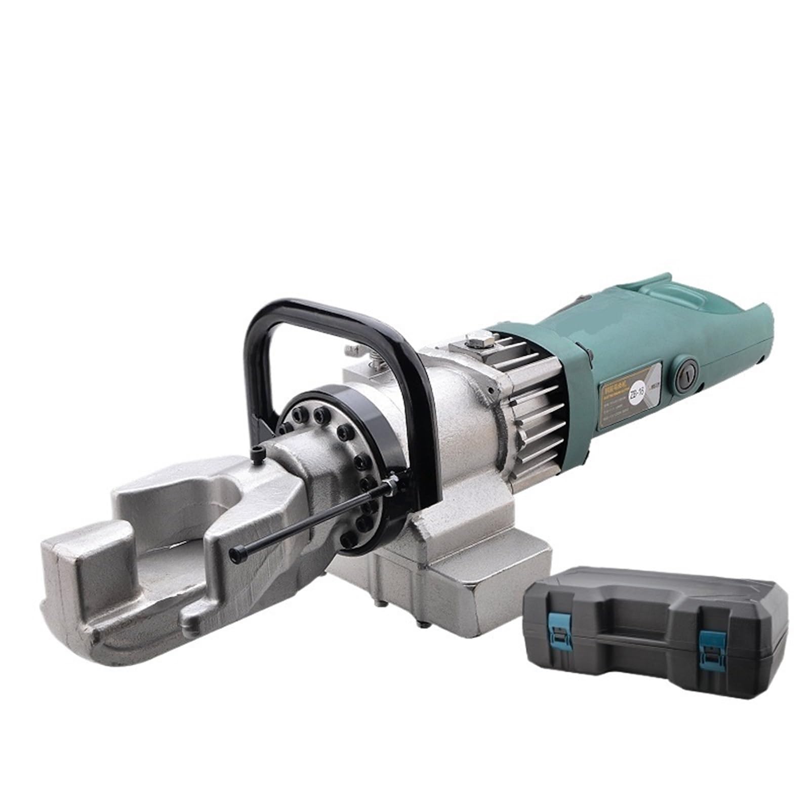 Taglierina elettrica per tondo per cemento armato, Piccola macchina piegatrice for barre d'acciaio portatile completamente automatica, idraulica elettrica(ZB-25B)